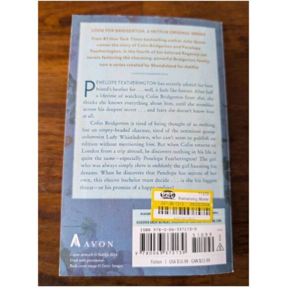 Romancing Mister Bridgerton [Tv Tie-In] - (Bridgertons) by Julia Quinn - Picture 3 of 4